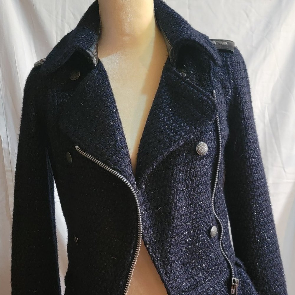 GUESS - Tweed Moto Jacket